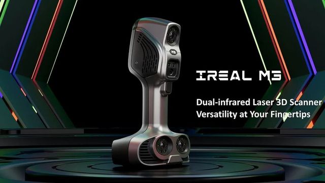 iReal M3 Color 3D Scanner Is It Portable Portable Scanning Mode Infrared Laser And Structured-light Application Range Scanning Humans Or Objects, Inside Or - Image 4