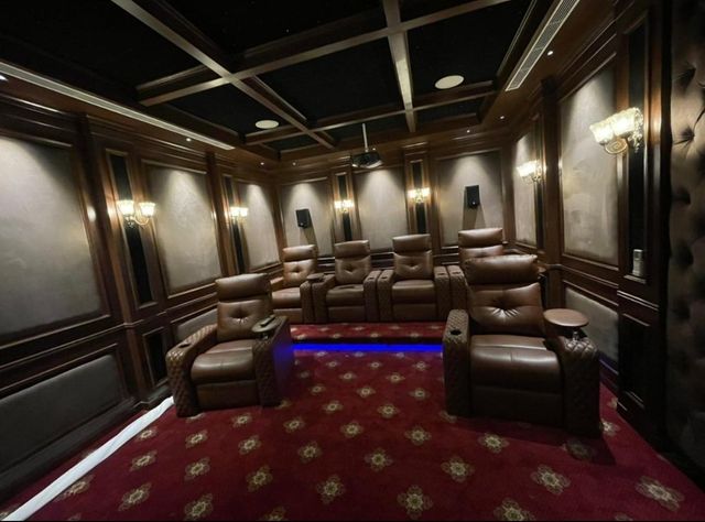 Living Room Interior Home Theater And Home Cinema Designing Interior Designs/Styles Modern 3D Interior Design Available - Image 1