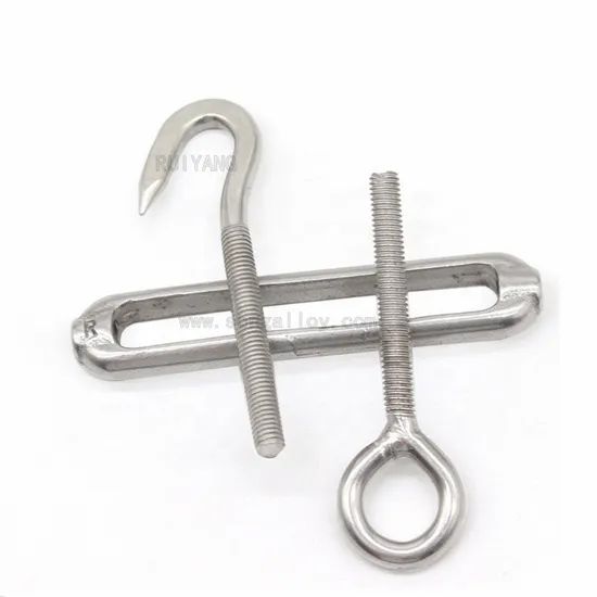 Stainless Steel Rigging Wire Rope J Hook Turnbuckle - Image 1