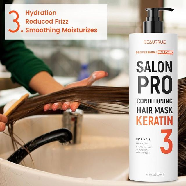 Best Seller Protein Collagen for Damaged Hair Repairing Keratin Shampoo Conditioner Mask Set Hair Treatment Stronger Hai - Image 3