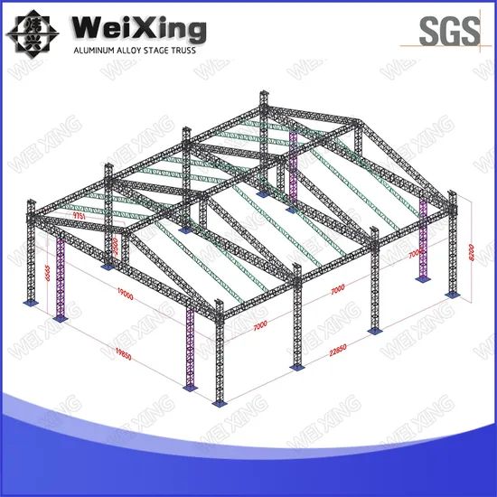 Customizable Curved Aluminum Truss for Outdoor Event Displays - Image 4