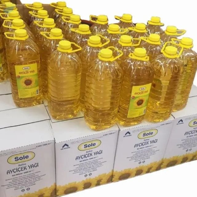 Premium Edible Sunflower Oil – High Oleic / Doypack Edible Olive Coconut Sunflower Oil Refill Bag Food Packaging 1 Liter Spout Pouch Cooking Oil Packaging - Image 1