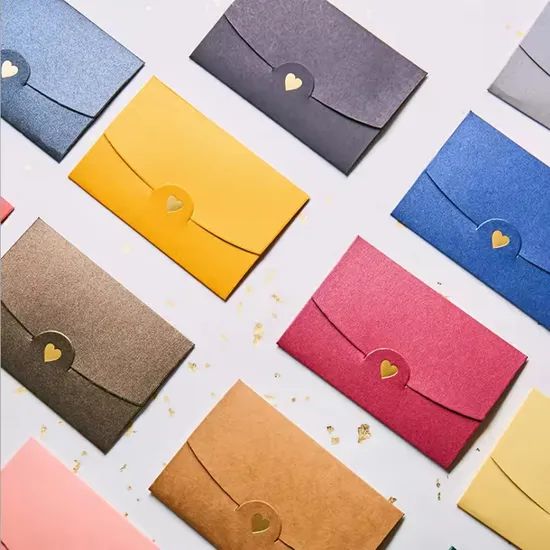 Colorful Custom Envelope Packaging Document File Custom Printing Paper - Image 4