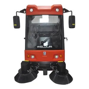 Hospital Commercial Ride-on Vacuum Road Floor Sweeper - Image 2