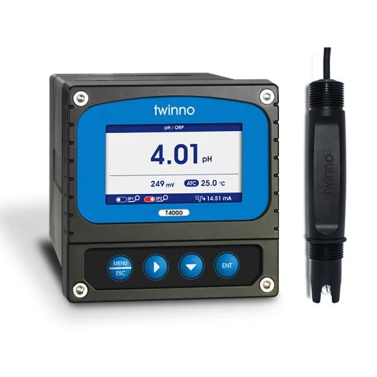 Color LCD Display Online pH ORP Transmitter 4 20mA Current Output - Image 1