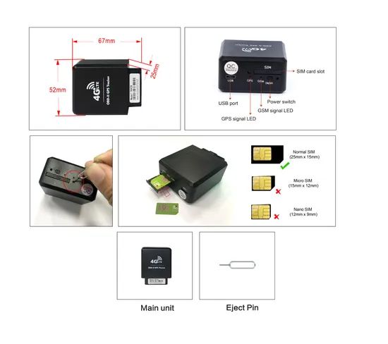 4G OBD II Car GPS Tracker with Smart Engine Detection Read Fuel Lever Consumption (TK428-BE) - Image 4
