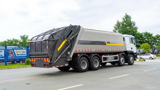 26cbm Sitrak Refuse Collection Truck Waste Collection Trucks Compactor Tanker Compressed Garbage Tankers - Image 4