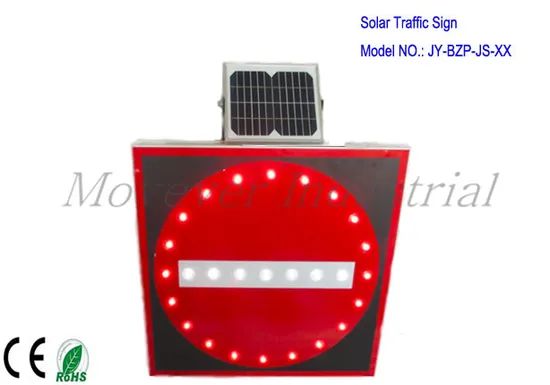 Prohibition to Go and Stop Solar Powered LED Traffic Sign LED Work Lights - Image 2