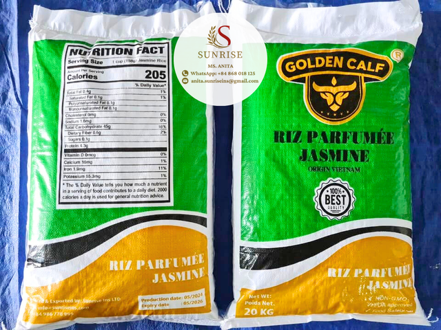 Jasmine Rice Bag 25kg Riz 50kg / Jasmine Rice Wholesale Vietnamese Long Grain White Rice / Rice Jasmin Whatsapp 0084 868018125 - Image 4