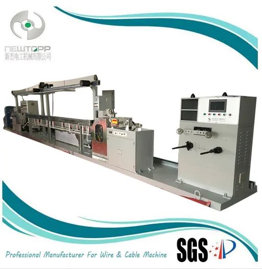 PVC/PE/PU/Nylon Wire and Cable Extrusion Machines Trademark NEWTOPP Screw Single-Screw Warranty 12 Months HS Code - Image 5