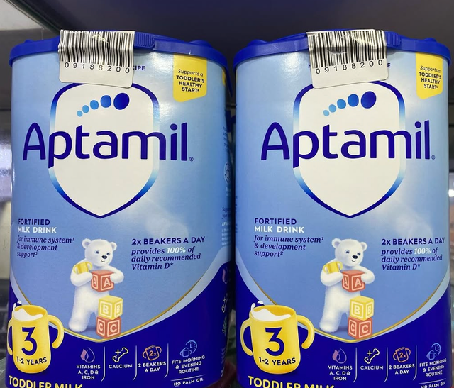 Baby Nutrition Aptamil Stages 1, 2 & 3 Infant & Toddler Milk Formula | Premium 800g Best Baby Nutrition - Image 4