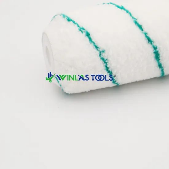 Customized Size Stable Professional Decorative Paint Rollers Brush with Plastic Handle - Image 4