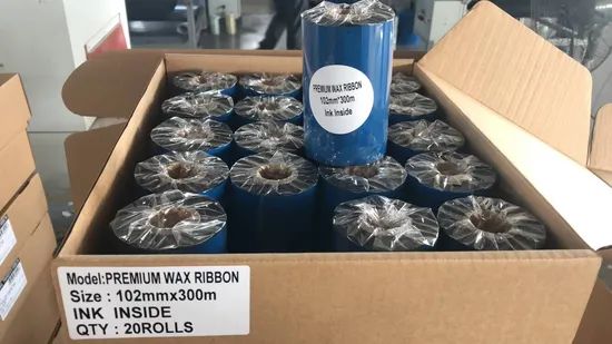 Zebra Wax Resin Thermal Transfer Ink Ribbon 60 Compatible Label Printer Ribbons - Image 4