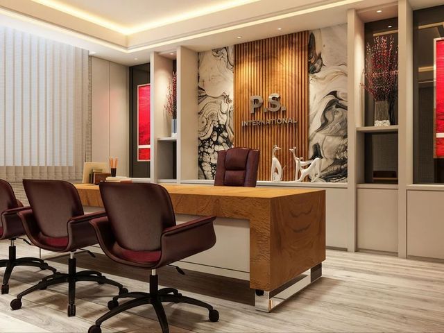 Contemporary Office Cabin Interior Service - Image 1