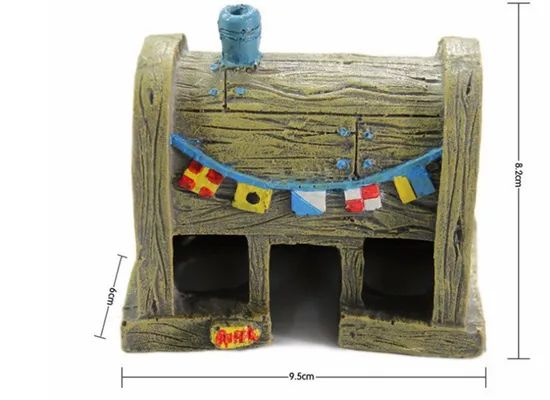 Fish Shrimp Hide House Aquarium Decor 1Y MOQ100 15D - Image 2