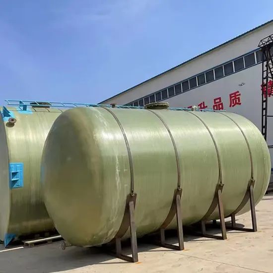 Anti Static Fiberglass Storage Tank for Chemical Solvent Storage - Image 1