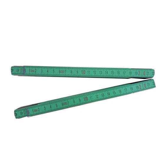 Customized Colorful Wood Folding Ruler with mm Scale Brand Yes Folded Yes Length 200cm Resolution 1mm Model NO. WF03 Range - Image 2