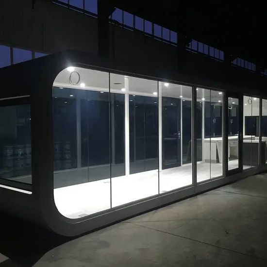Factory Security Enhanced Rigid Structure Customizable Guard Prefabricated Apple Capsule House for Construction Site Safety - Image 3