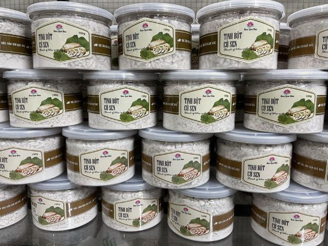 Pure Lotus Root Starch - Sen Quê Bác Material Lotus Root Brand Name Sen Quê Bác Place of Origin Vietnam Weight (kg) 150g, 250g, - Image 2