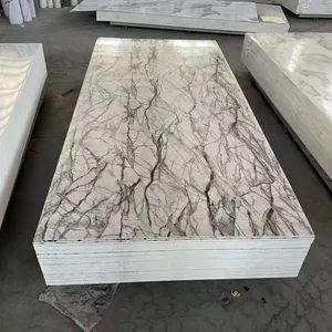 PVC Marble Sheet UV Wall Panels Plastic Sheet Waterproof - Image 1
