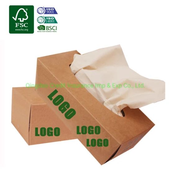 Natural Bamboo Facial Tissue Paper Soft Facial Tissue Paper GSM 15g Trademark OEM Layer 2/3/4ply Disposable Yes Core Without - Image 1