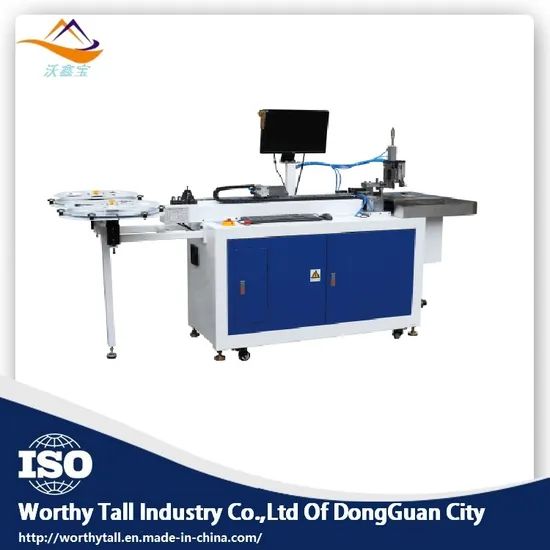 Auto Blade Die Board Bending Machine From Matata Model NO. WT09 HS Code 8462219000 Color White and Blue Automation - Image 6