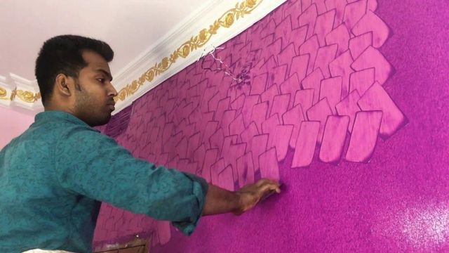 Textured Wall Painting Services Square feet - Image 1