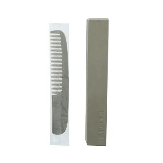 Disposable Luxury Customized Logo Kraft Card Box Packing Toiletry Hotel Amenities Set - Image 3