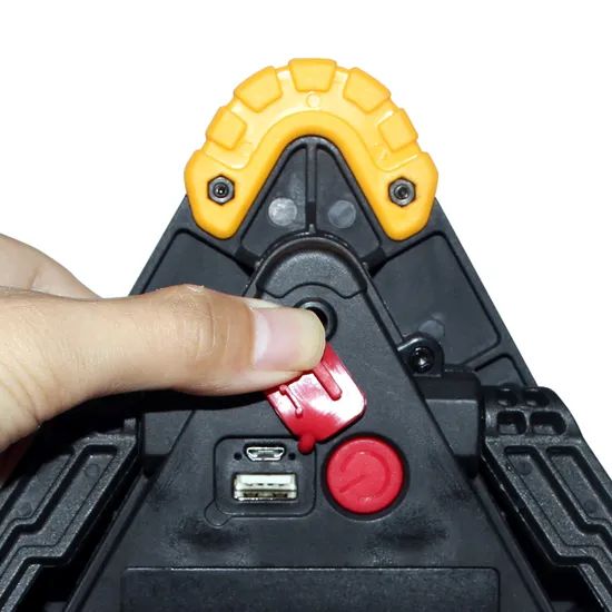 Portable 18650 Powered Car Emergency Triangle LED Warning Light - Image 5