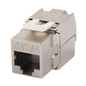 Telemax FTP Keystone Jack STP CAT6 CAT6A Shielded Network Module RJ45 - Image 2