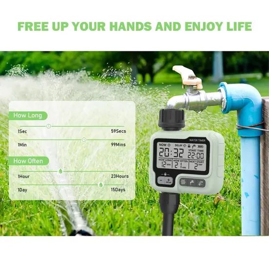 DSQ-HCT-322 AC PRO Garden Water Timer Plastic 1Y 0.05~0.8MPa Origin China Condition New Material Plastic Timer Type AC PRO - Image 4