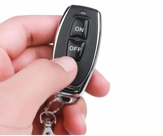 RF Wireless Remote 433.92MHz 2Btn Auto Doors 6V Aaa Battery Black White CCC 50-100m 15D - Image 4