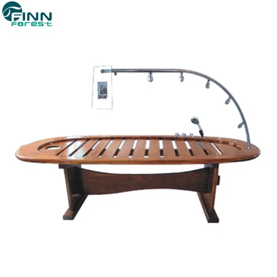 Factory Price Water Massage Equipment G.W 58 Kg Nozzle 7 PCS Folded Unfolded Type Whole-length HS Code 9019101000 Heigh of Table 0.7m - Image 1