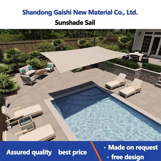 Rectangle Square Triangle HDPE Canopy Tent Sunshade Sail for Sun Shade Roofing - Image 1
