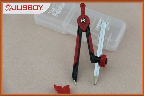 Plastic Compass with Pencil for Geometry - Image 1
