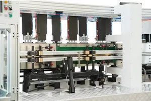 High Performance Paper Sack Paper Bag Making Machine Lines 4 MOQ 1 Set Speed High Voltage 380V Layer Double Trademark DeSheng - Image 3