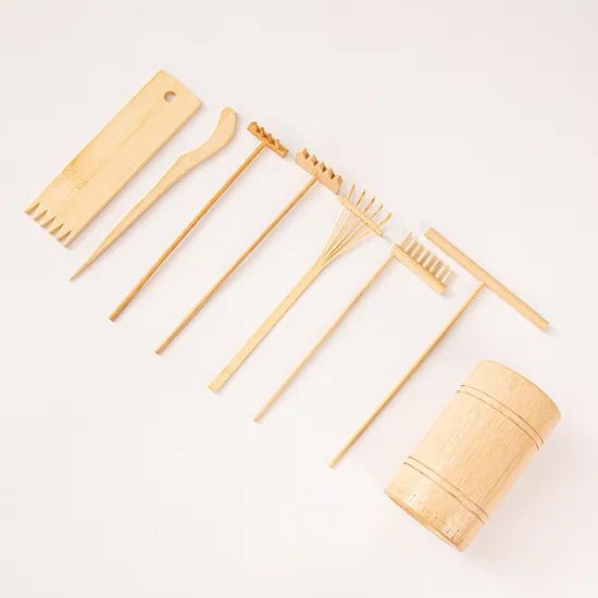 Bamboo and Wood Rakes and Sand Rakes - Image 6