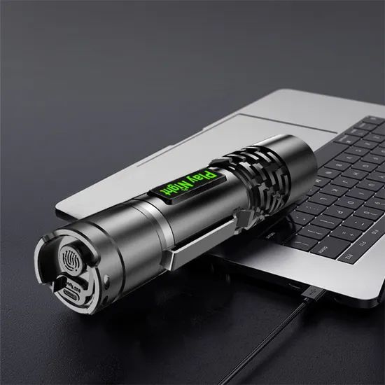 Helius Fluorescent Logo 1000 Lumens Rechargeable LED Keychain Torch Flashlights - Image 2