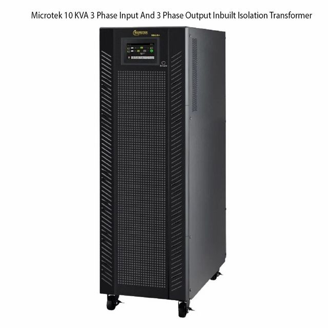 Microtek 10 KVA 3 Phase Input And 3 Phase Output Inbuilt Isolation Transformer - Image 1