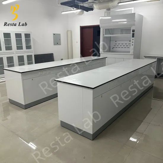 Customized Laboratory Work Benches Modern School Medical Chemical Biology Laboratory Bench - Image 2