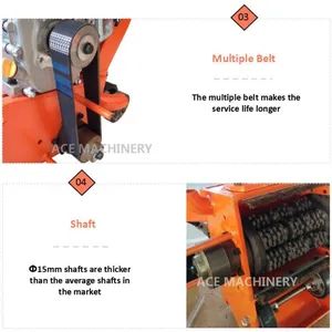 Jhe 200e Portable Electric Motor Concrete Scarifier - Image 2