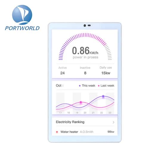 Home Automation Control Panel 8 Inch Android Tablet Flush Mount Touch Screen for Smart Building - Image 5