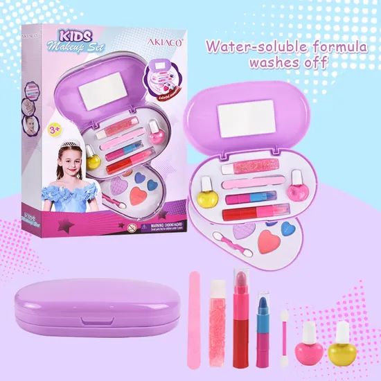 Fun and Colorful Makeup Kit for Young Children Gender Girls Model NO. 33622 Trademark Akiaco Logo as Your Request Origin Guangdong, - Image 5