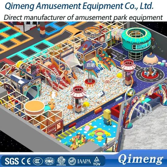 Kids Trampoline Park & Amusement Park Equipment Indoor Playground - Image 2