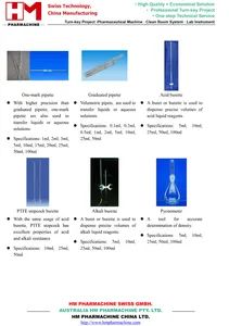 Laboratory Glassware Bottle Cup Dish Grinder Lab Use HS Code 9031809090 Origin Zhejiang China Trademark HM PHARMACHINE Model NO. HM L-GI - Image 3