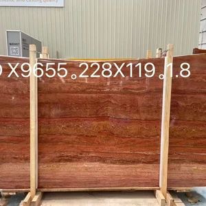 Elegant Red Travertine Tiles for Stylish Interior Design Color Red Factory Yes Origin China Trademark XJL Thickness 18mm - Image 5
