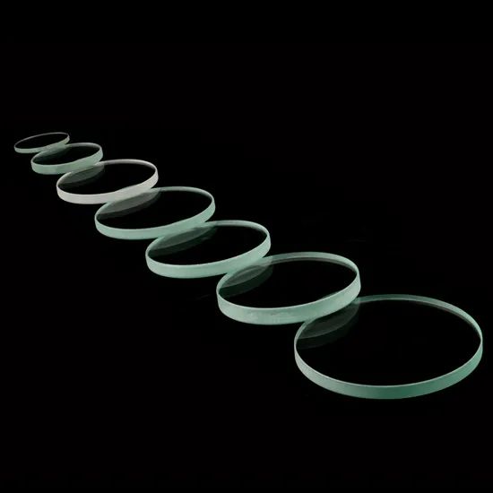 Round Disk Transparent Safety Glass 3~6mm Super Tempered 1Y GB9963 Customized - Image 1