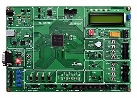 TMS320F2812 Primer Power Board Relay 1 Relay Buzzer 1 Buzzer Spi Dac 12 Bit Spi Dac Spi Eeprom 4k Spi Eeprom Can Interface Can - Image 1
