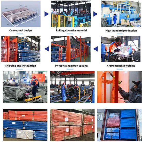 Push Back Rack Steel Q235B 2-6 Levels 1000kg 1Y CE ISO Blue Orange - Image 5