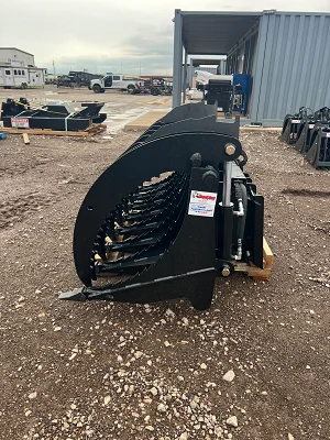 Skitdstree Attachment / 2026 Jenkins Iron & Steel 76″ Brush Grapple Skidsteer Attachment - Image 4